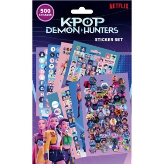 Sada samolepek K-Pop Demon Hunter - HUNTRIX